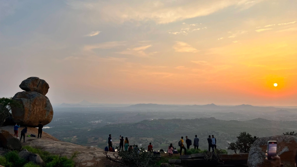 uttaribetta sunrise trek from bangalore